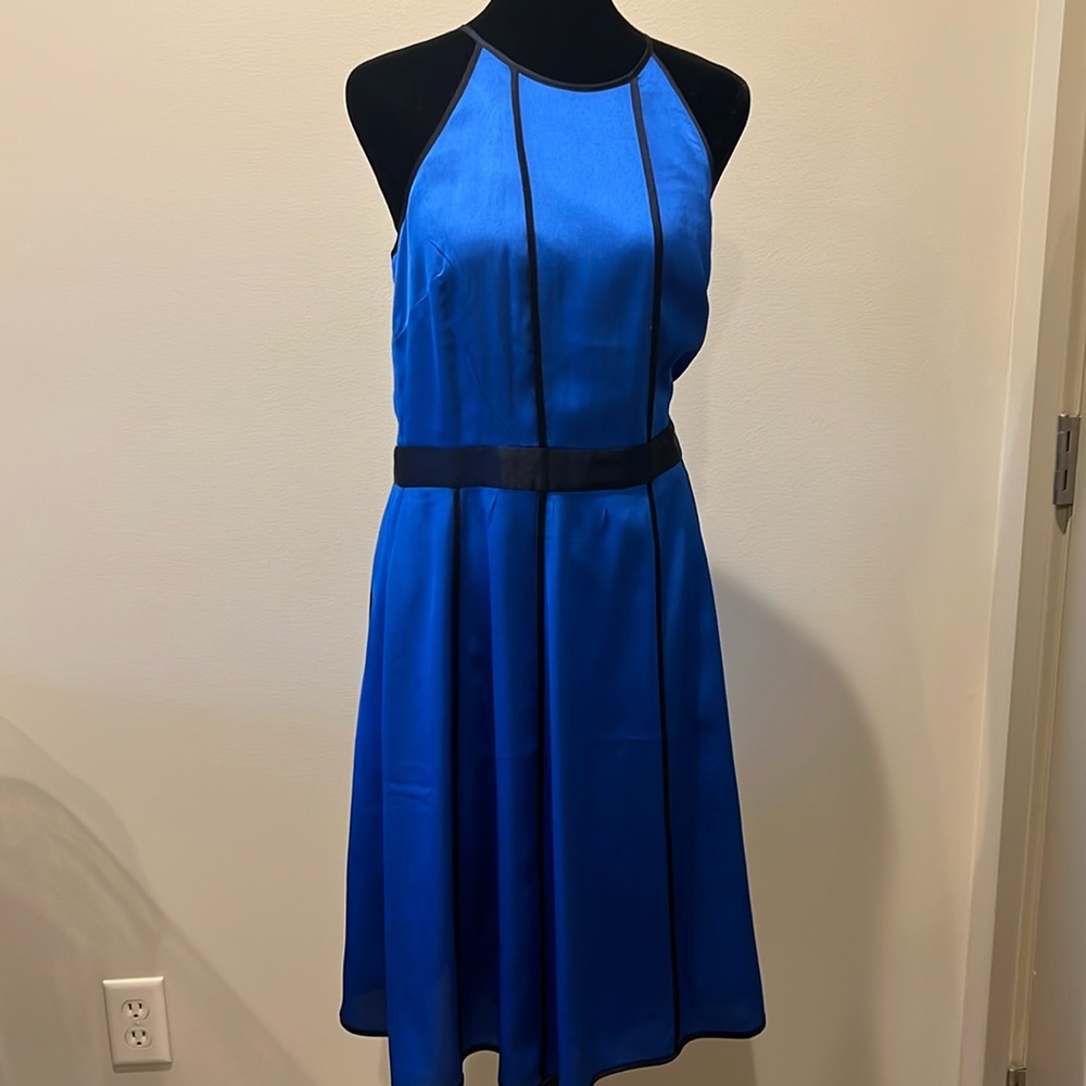 NWT - Banana Republic - Blue/Black dress